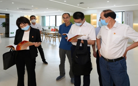 上級部門(mén)指導檢查黨建促發(fā)展工作