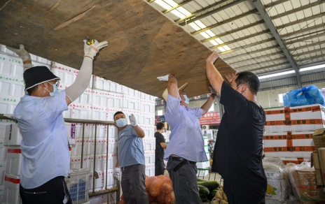 迎考，“蔬菜人”一步一腳印 （蔬菜市場(chǎng)創(chuàng  )建持續推進(jìn)系列）