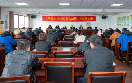 六干爭先，躍馬新程，承壓抗壓，拼搏前進，推進高質(zhì)量發(fā)展 ——公司召開2025年度工作總結(jié)表彰暨2026年度工作動員部署大會